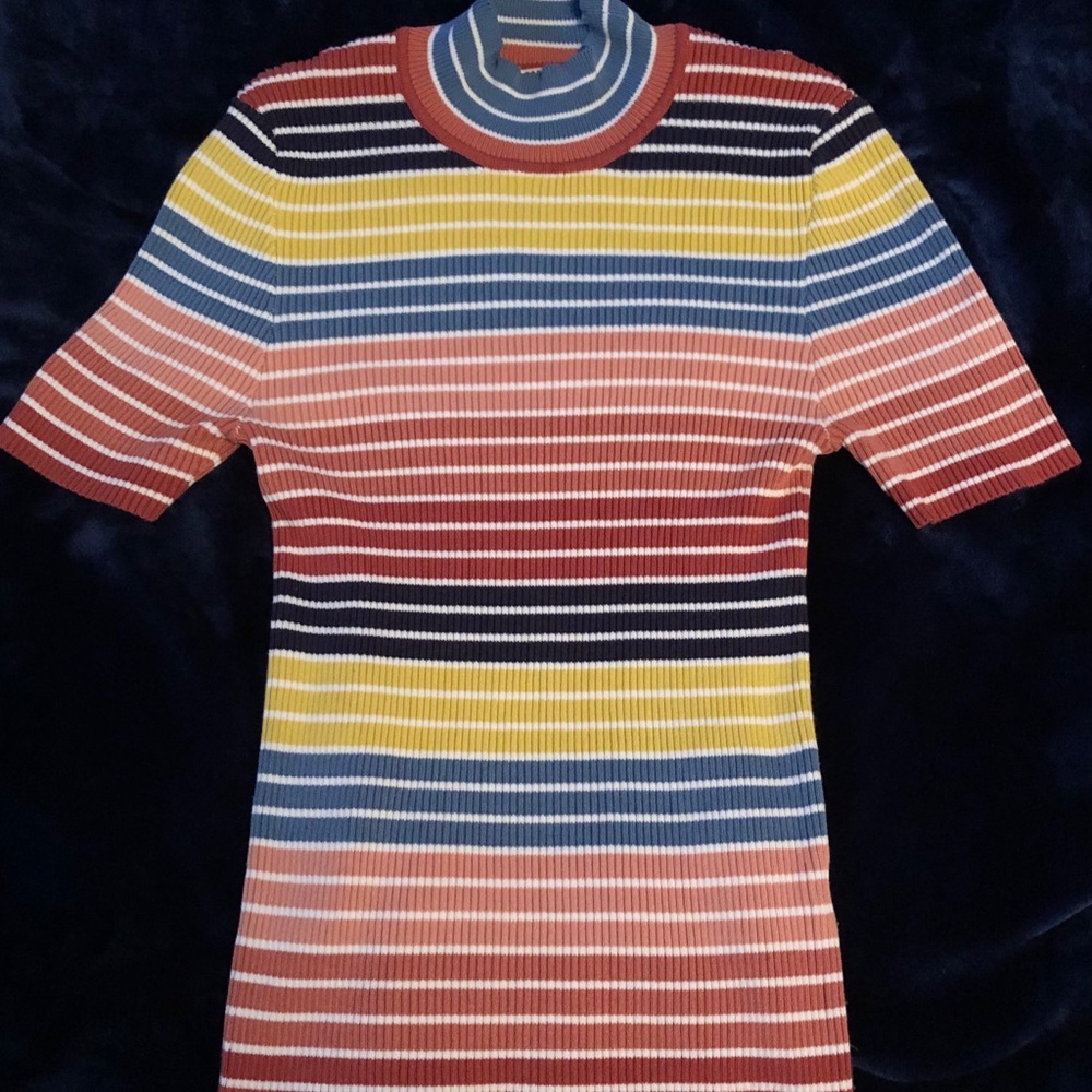 Forever 21 Ribbed Short Sleeve Tee